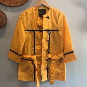 Zac Posen for Target Mod Yellow Raincoat
